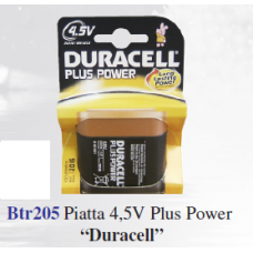 DURACELL PIATTA 4,5 V PLUS POWER (Cf 10 blister)
